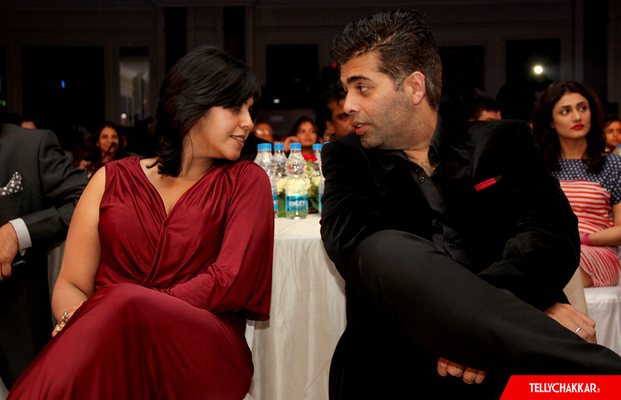 Ekta Kapoor and Karan Johar