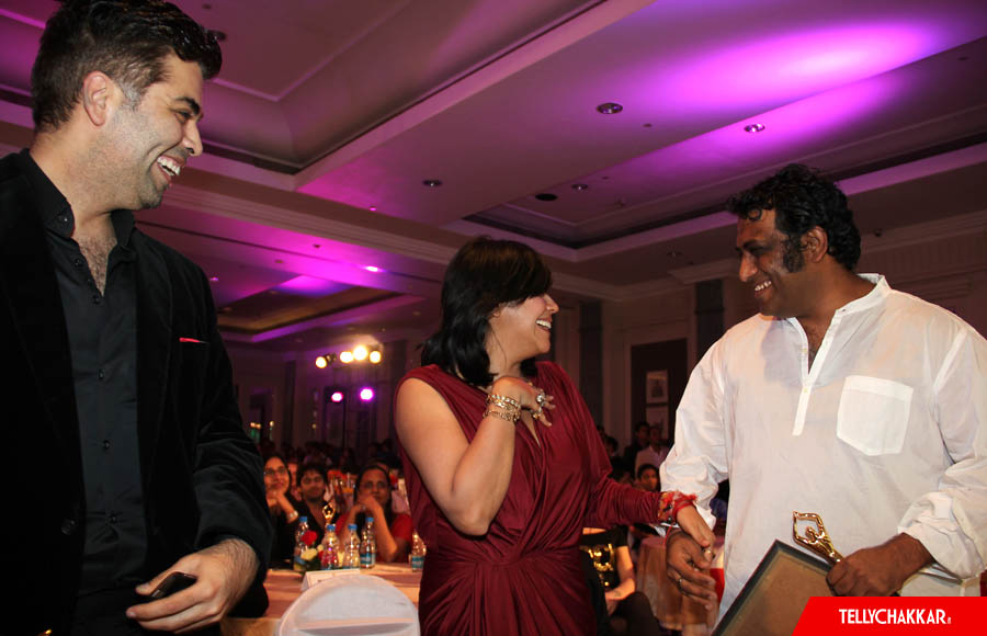 Karan Johar, Ekta Kapoor and Anurag Basu