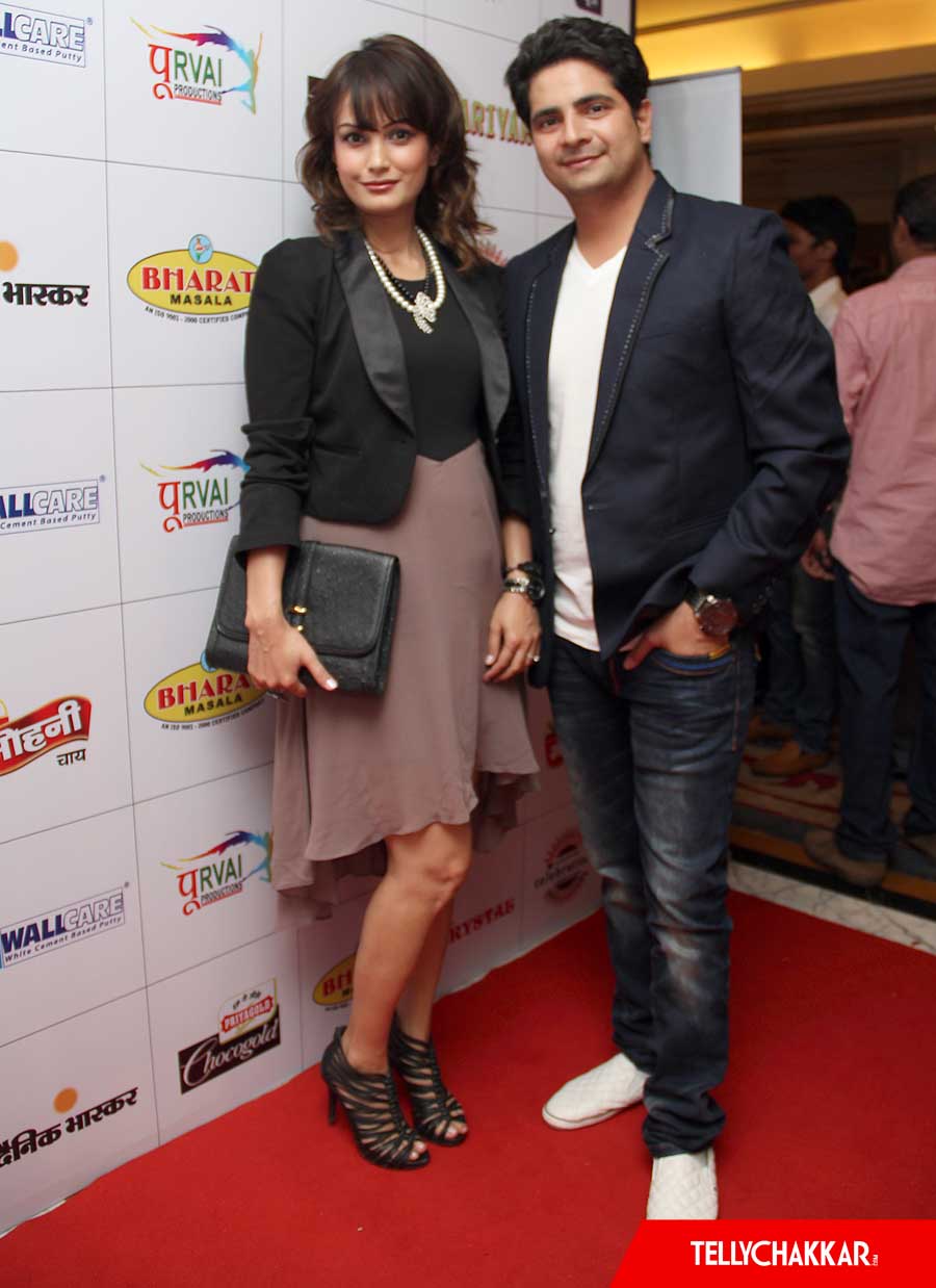 Nisha Rawal and Karan Mehra