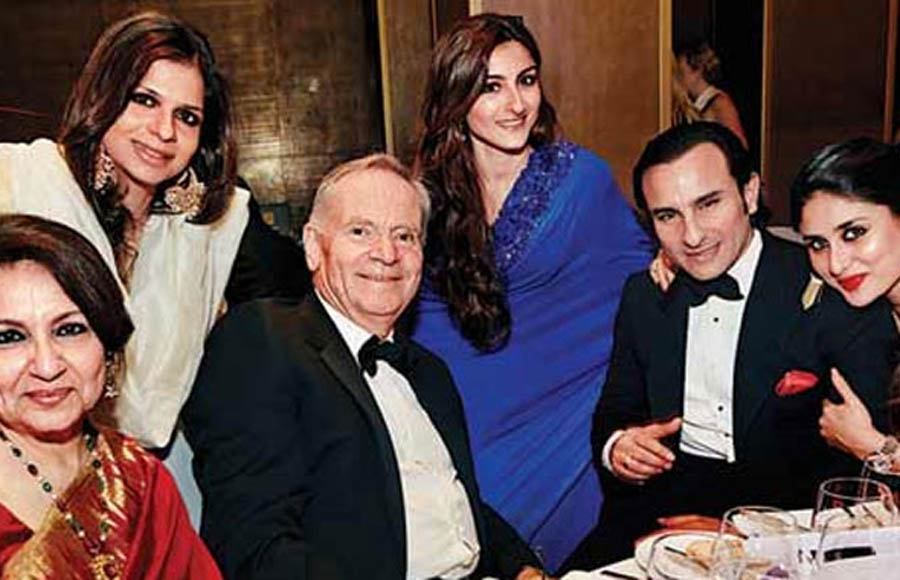 Saif Ali Khan with Family