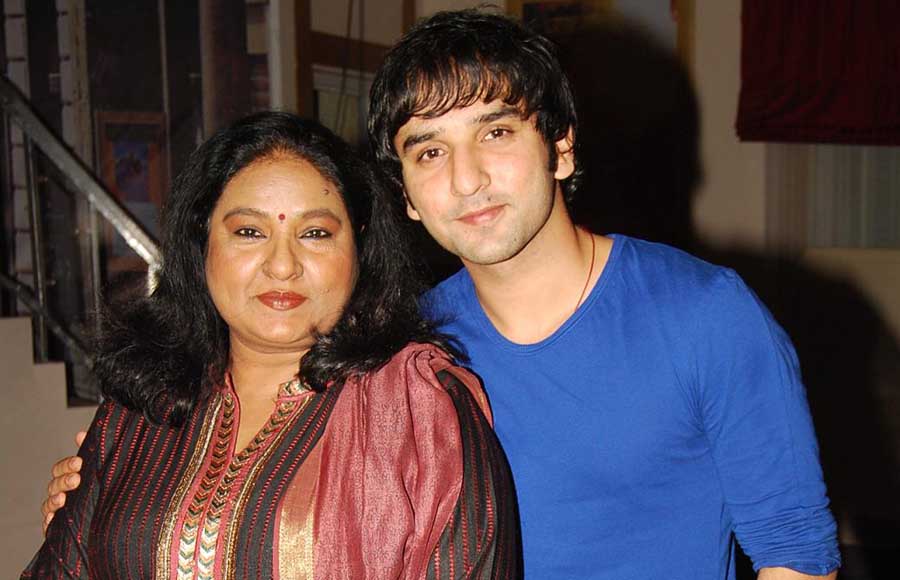 Vibha chibber with son Puru Chibber