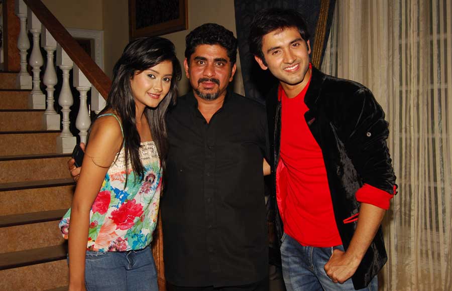 Kaanchi Singh, Producer Rajan Shahi and Mishkat Verma