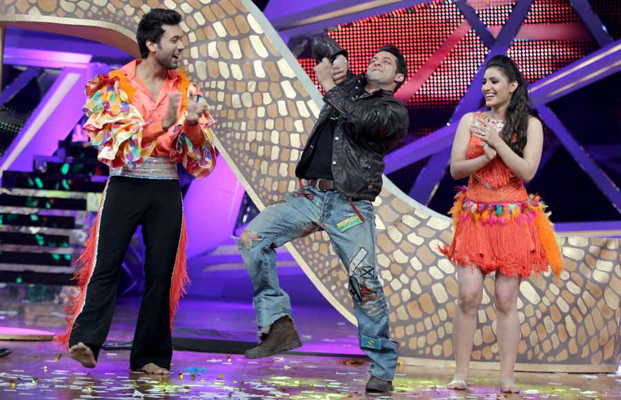 Ripu Daman, Salman Khan and Shivangi 