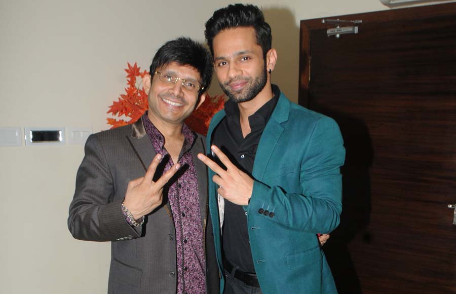 Kamaal R Khan with Rahul Vaidya