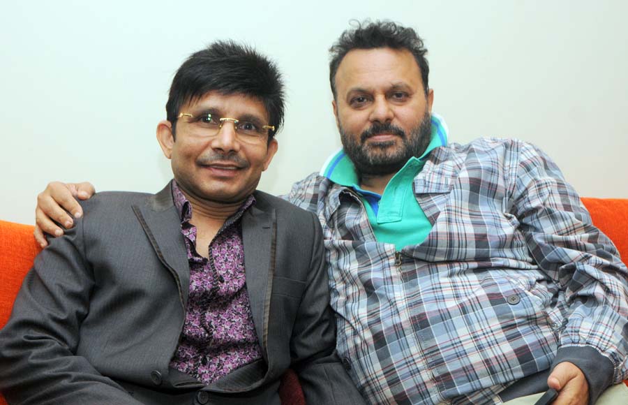 Kamaal R Khan with Anil Sharma