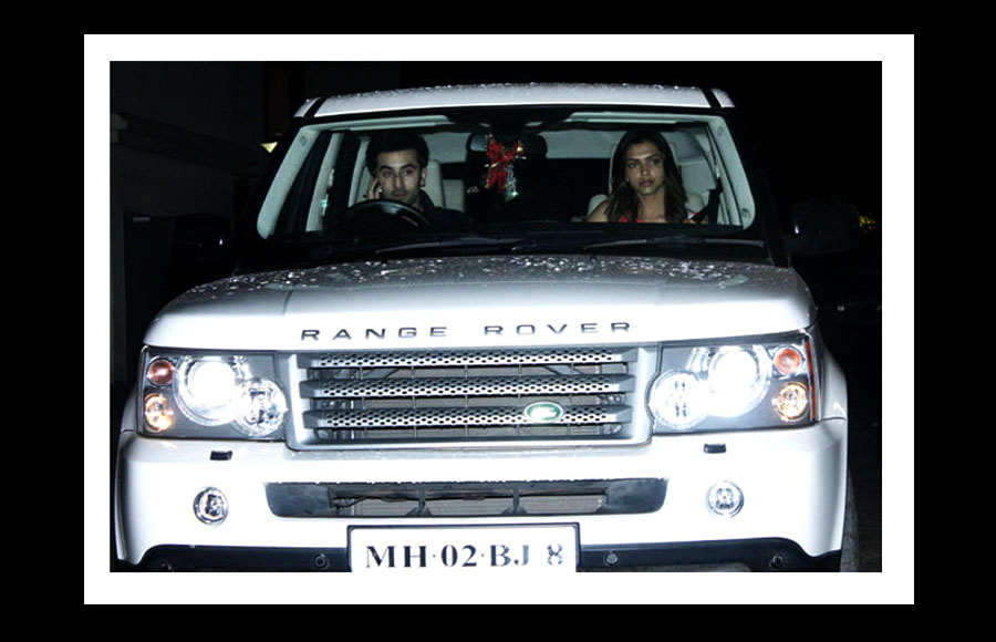  Ranbir with his Range Rover