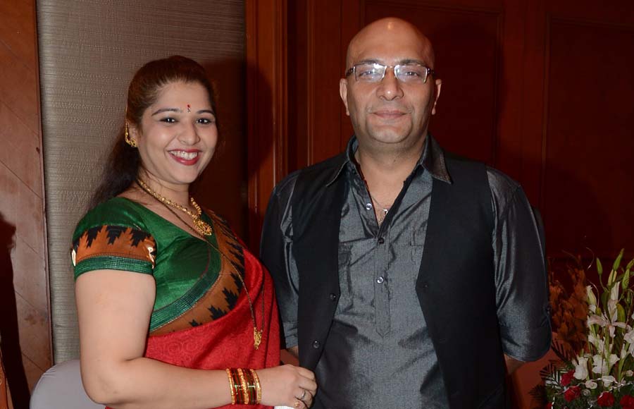 Amit Behl with wife