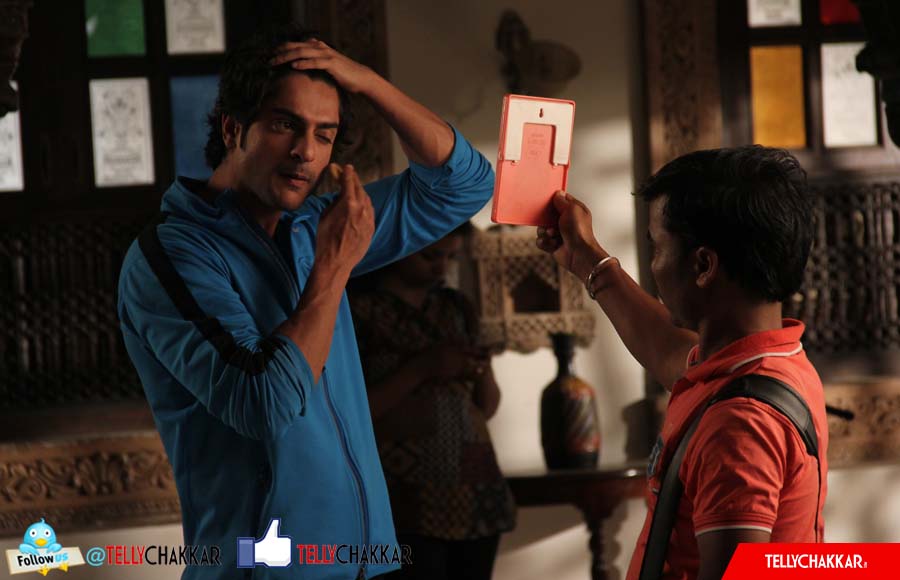 On the sets: Star Plus' Saraswatichandra