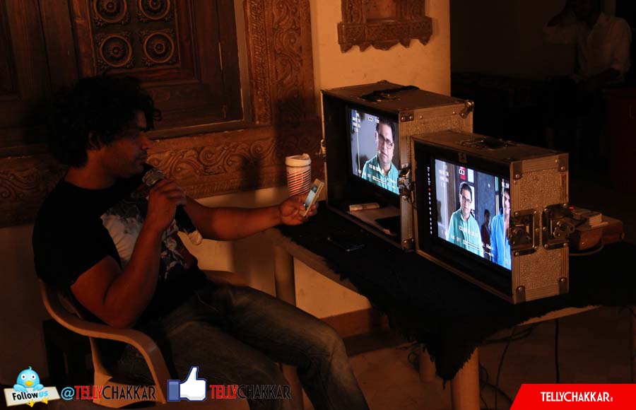 On the sets: Star Plus' Saraswatichandra