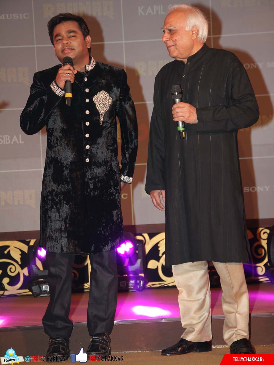 AR Rahman And Kapil Sibal