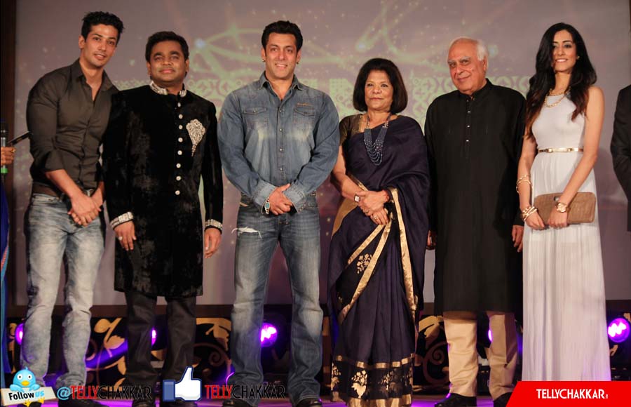 Salman Khan launches AR Rahman And Kapil Sibal's Music Album 'Raunaq'