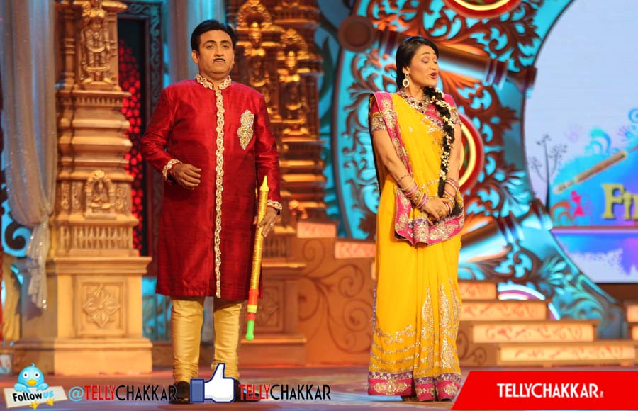 Dilip Joshi (Jetha) and Disha Vakani (Daya)