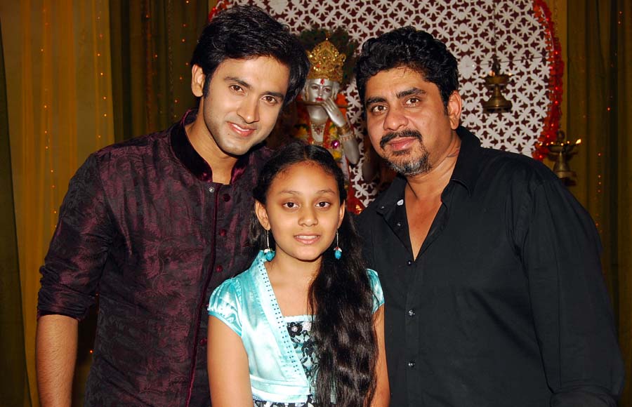 Mishkat Varma, Rajan Shahi with Ishika Shahi