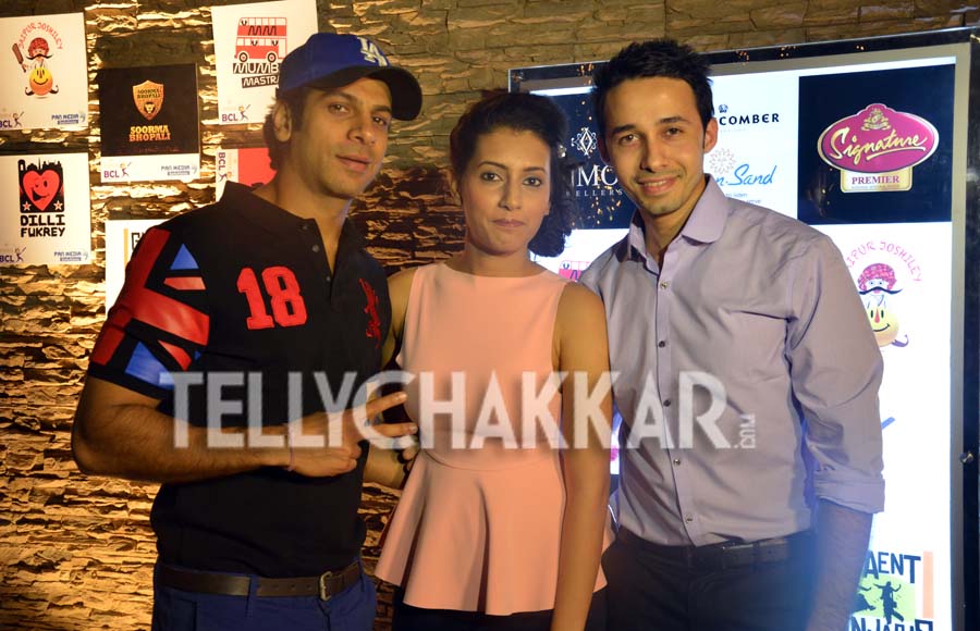 Celebs galore at the launch of Box Cricket League