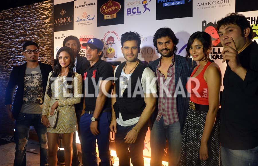 Celebs galore at the launch of Box Cricket League