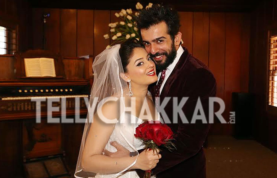 Jay Bhanushali and Mahhi Vij