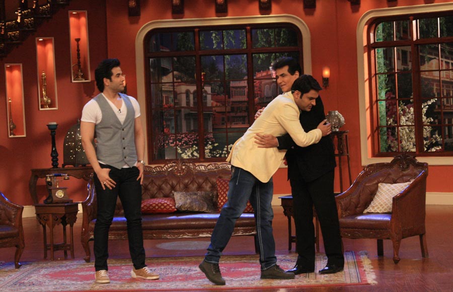 Kapil Sharma, Jeetendra and Tusshar Kapoor 