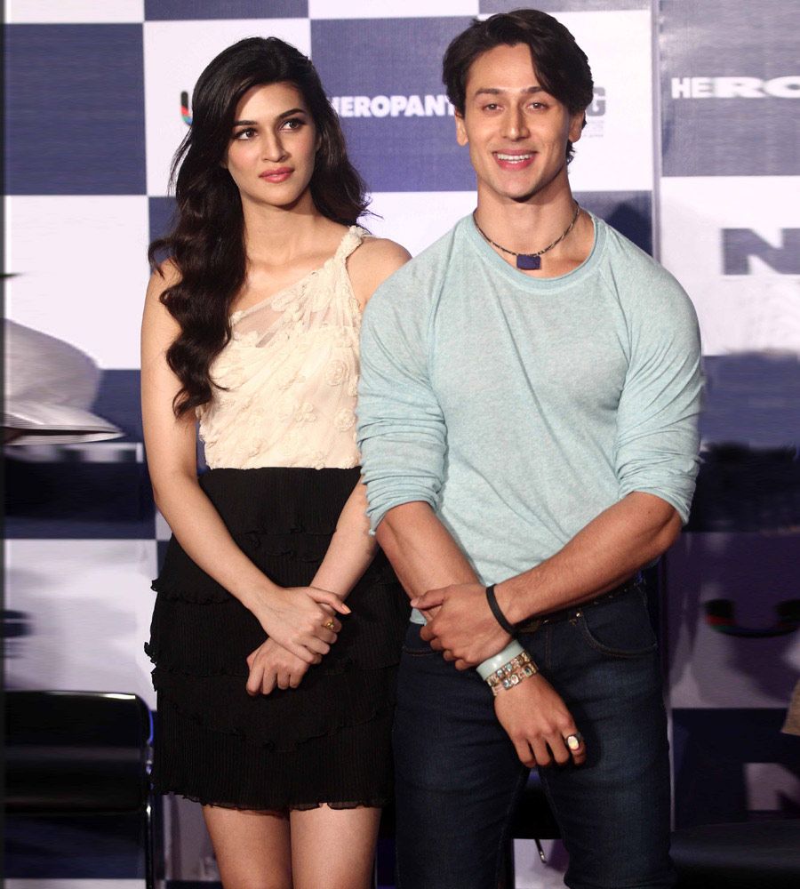 Tiger Shroff and Kriti Sanon 