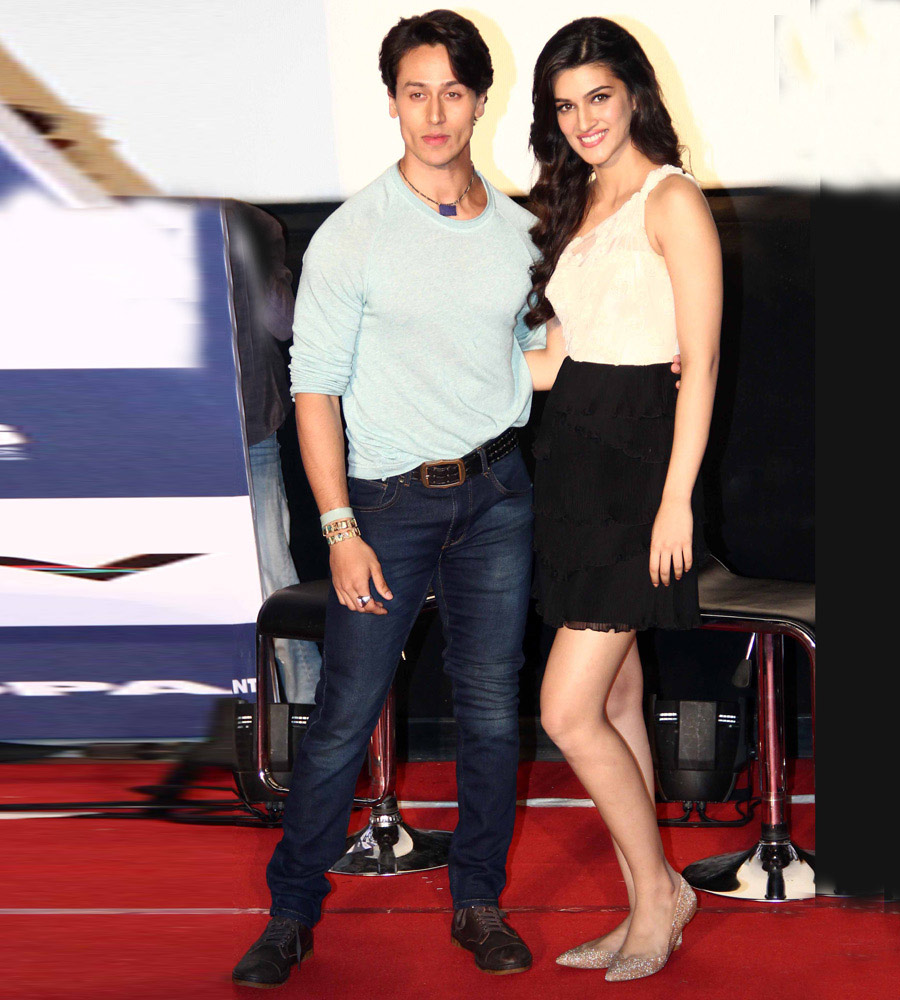 Tiger Shroff and Kriti Sanon 