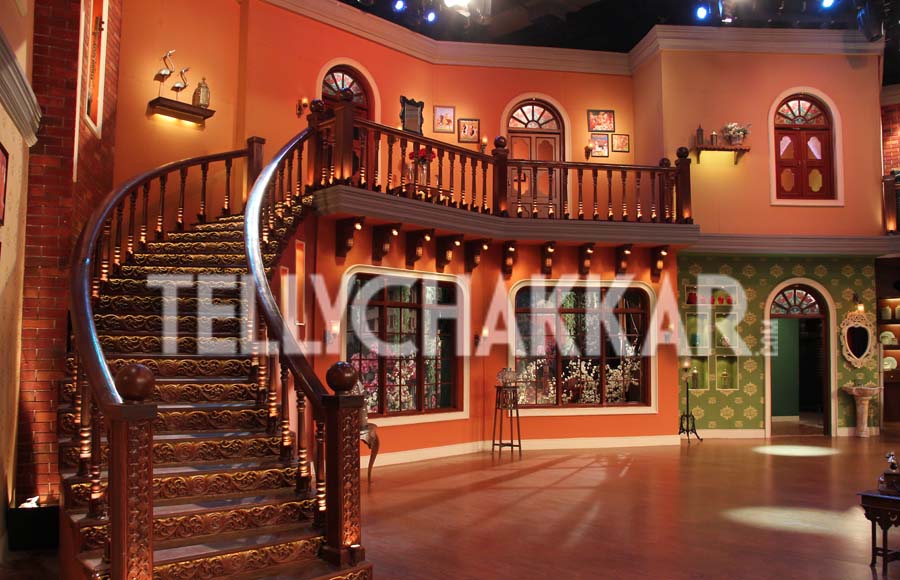 On the sets of Colors' Comedy Nights With Kapil