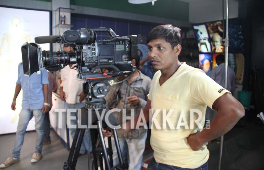 On the set: Sony TV's CID