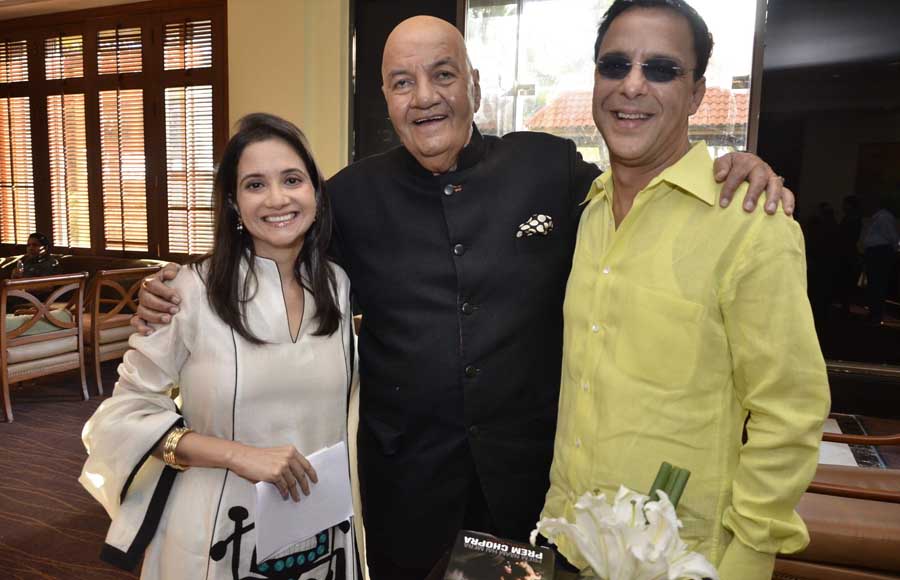 Anupama Chopra ,Prem Chopra And  Vidhu Vinod Chopra