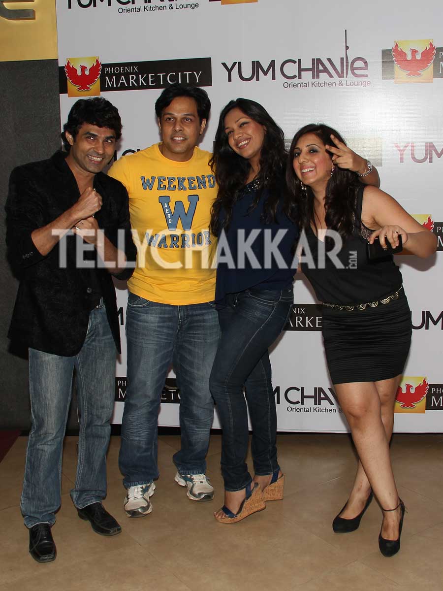 Mazhar Sayyed ,Sachin sharma,Mansi Verma and Munisha Khatwani