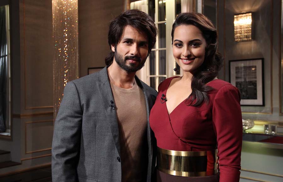 Shahid Kapoor and Sonakshi Sinha