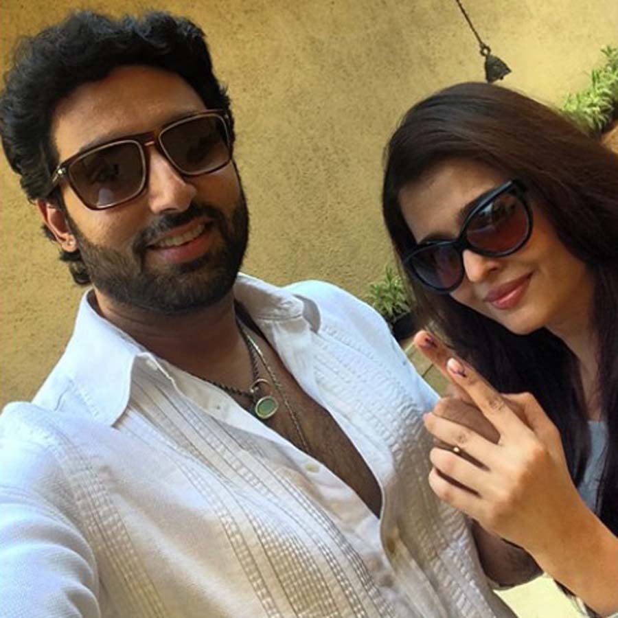 Abhishek and Aishwarya Bachchan