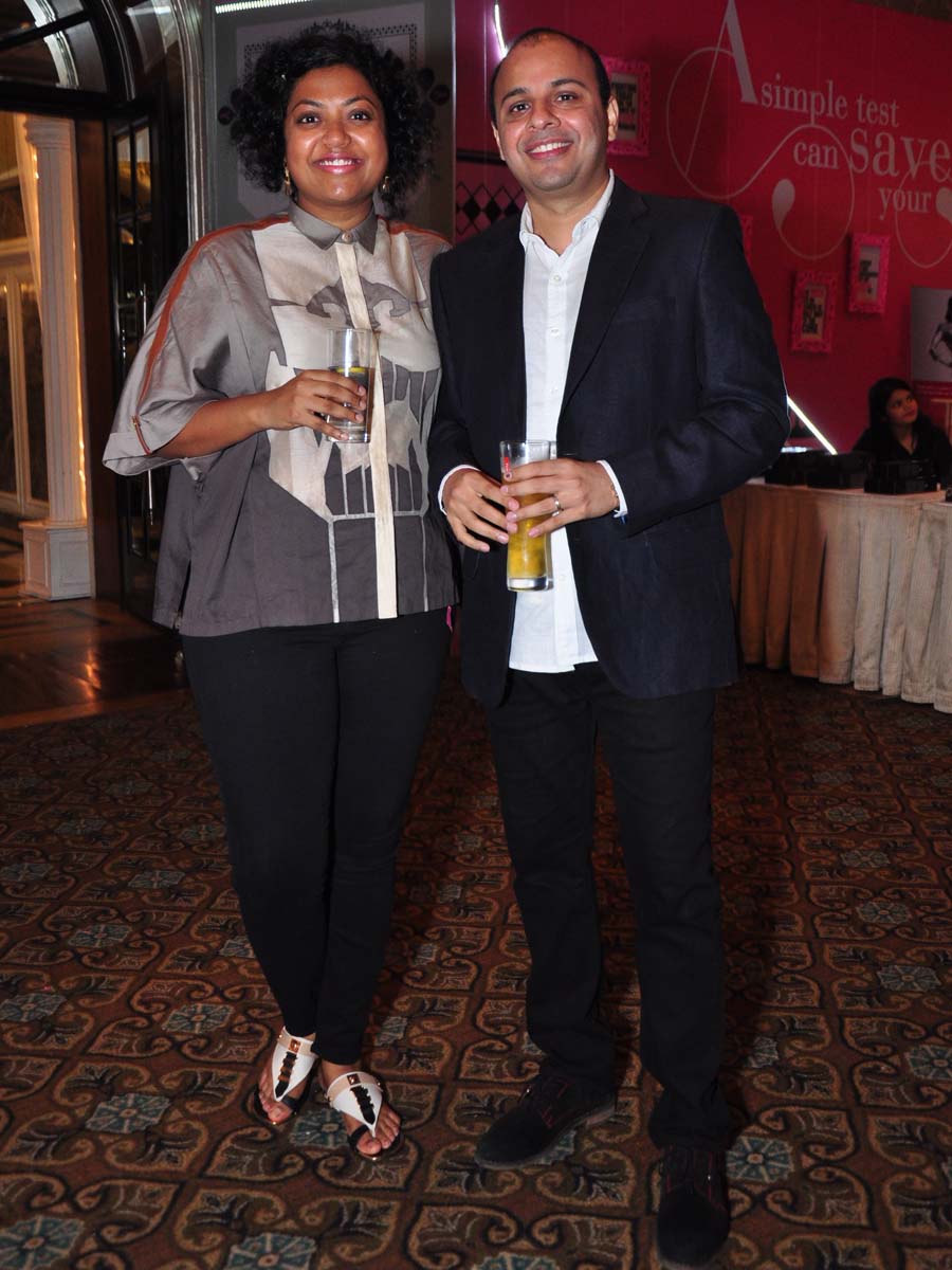 Aishwarya Subramayam, Editor, Elle and Gaurav Mashruwala, Publisher, Elle at Elle Carnival