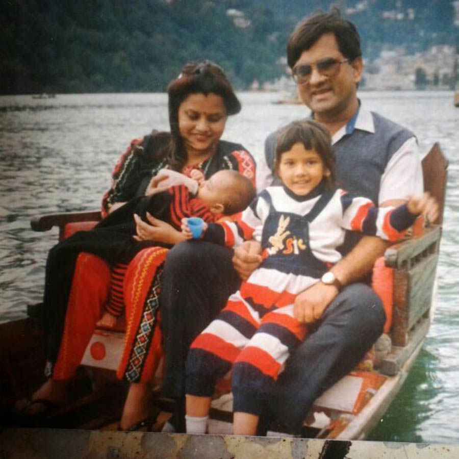 Old pic of Kratika's family