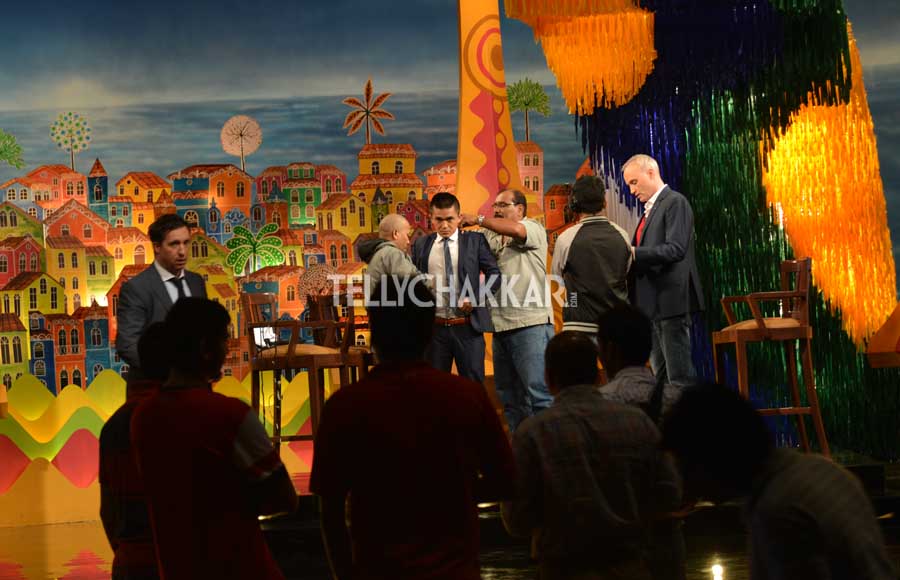 On the sets of Sony Six's Cafe Rio