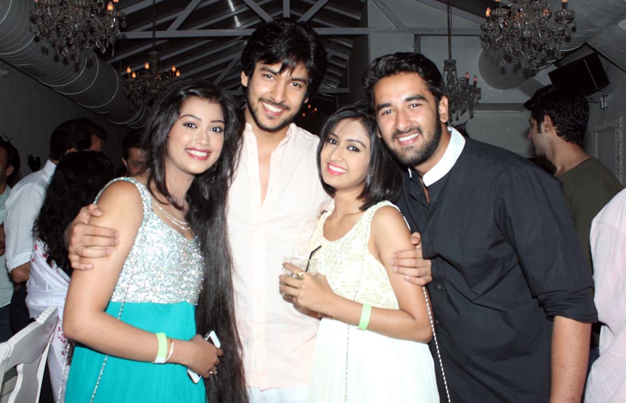 Digangana Suryavanshi, Shivin Narang, Farnaz Shetty and Vishal Vashishtha