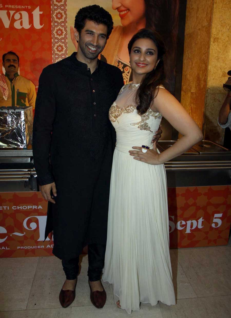 Aditya Roy Kapur and Parineeti Chopra