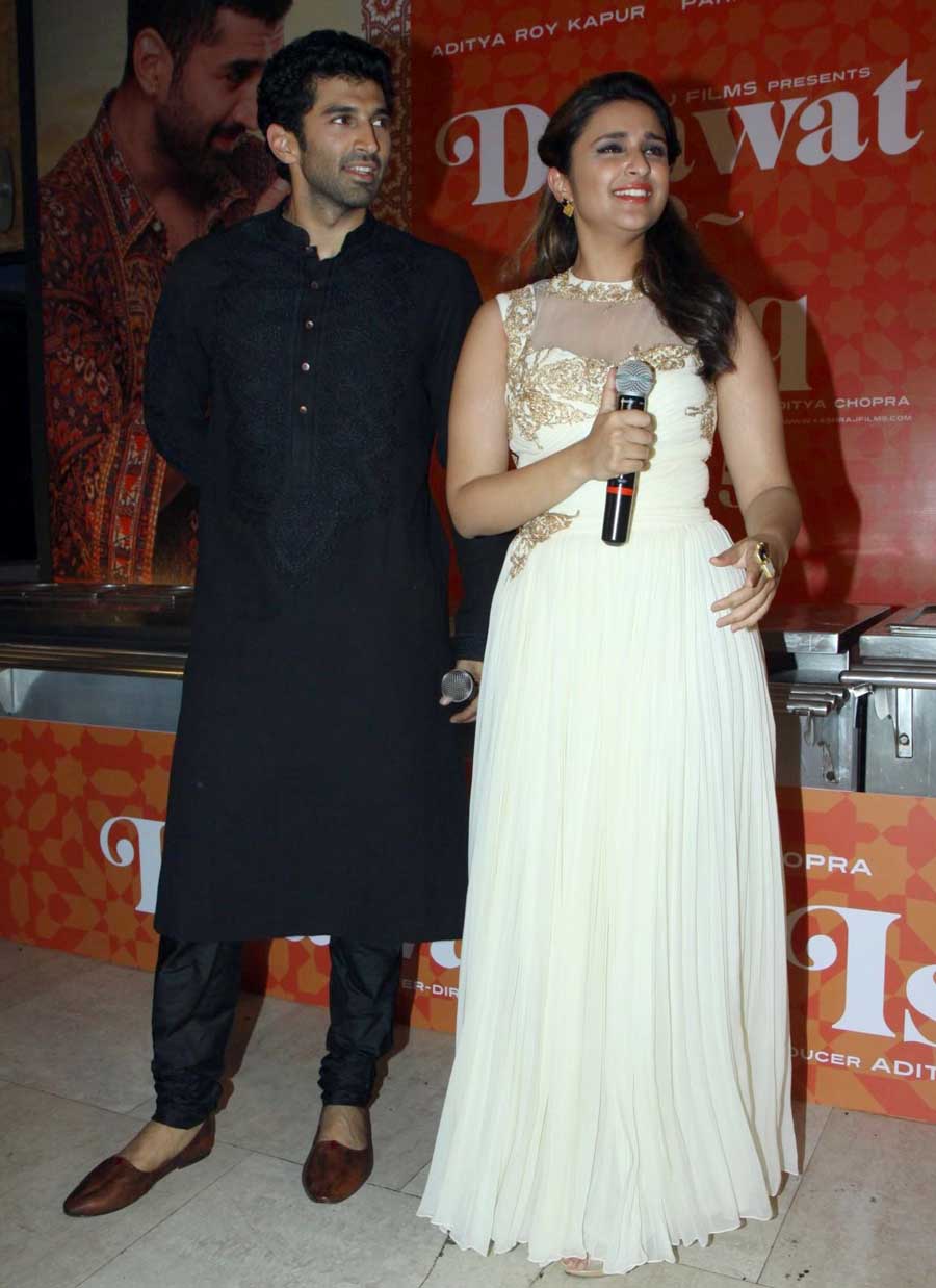 Aditya Roy Kapur and Parineeti Chopra