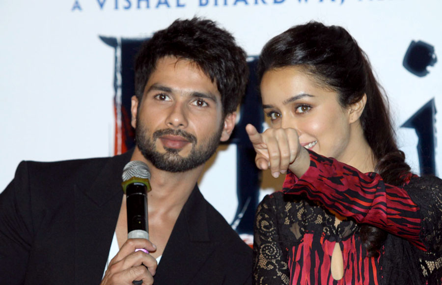 Shahid Kapoor and Shraddha Kapoor