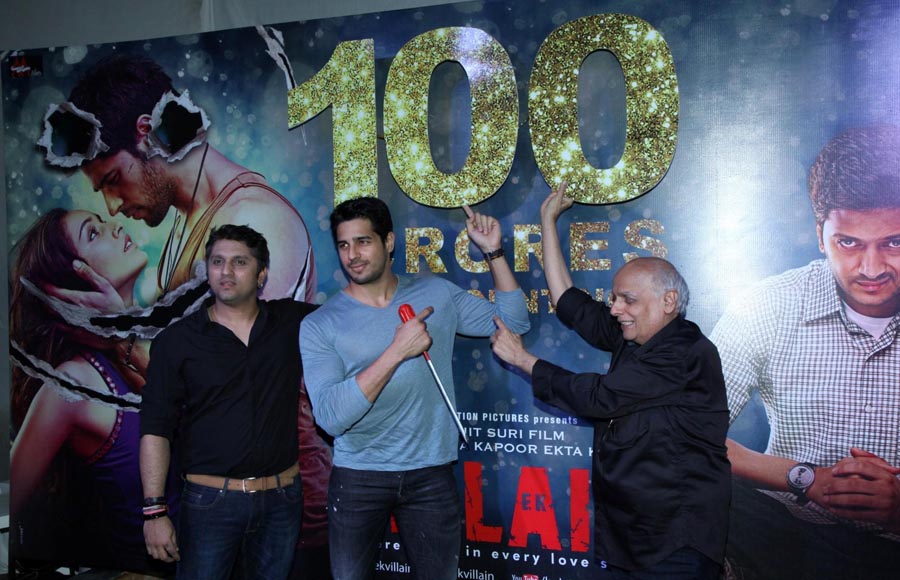 Filmmakers Mahesh Bhatt, Mohit Suri and actor Siddharth Malhotra