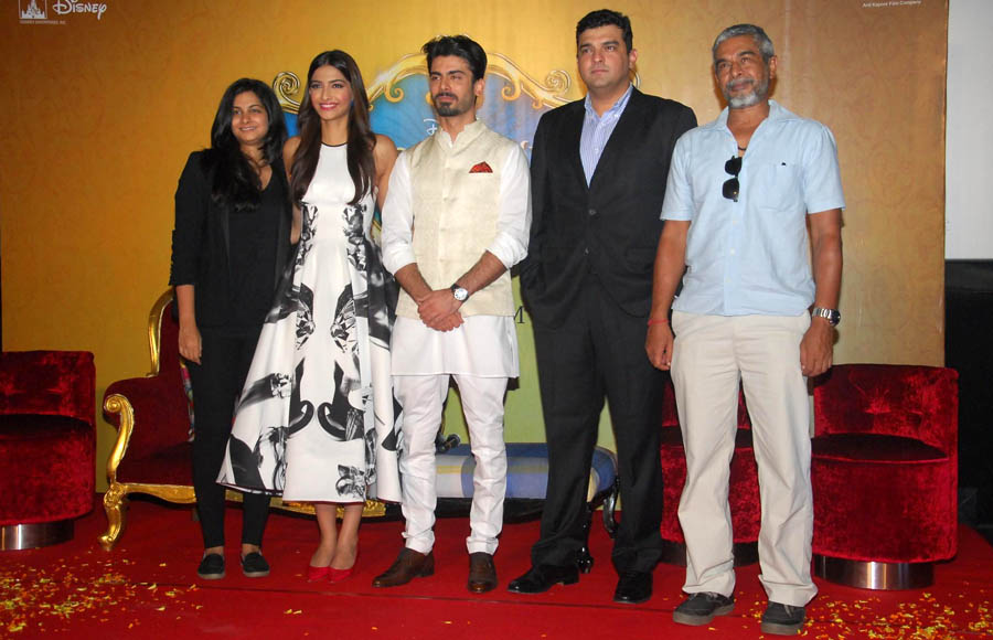 Trailer launch of 'Khoobsurat' 