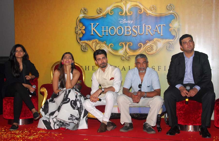 Trailer launch of 'Khoobsurat' 