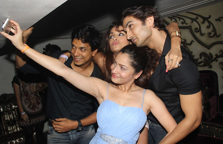 Ankita Lokhande, Suashant Singh Rajput, Mahesh Shetty and Madhura Naik