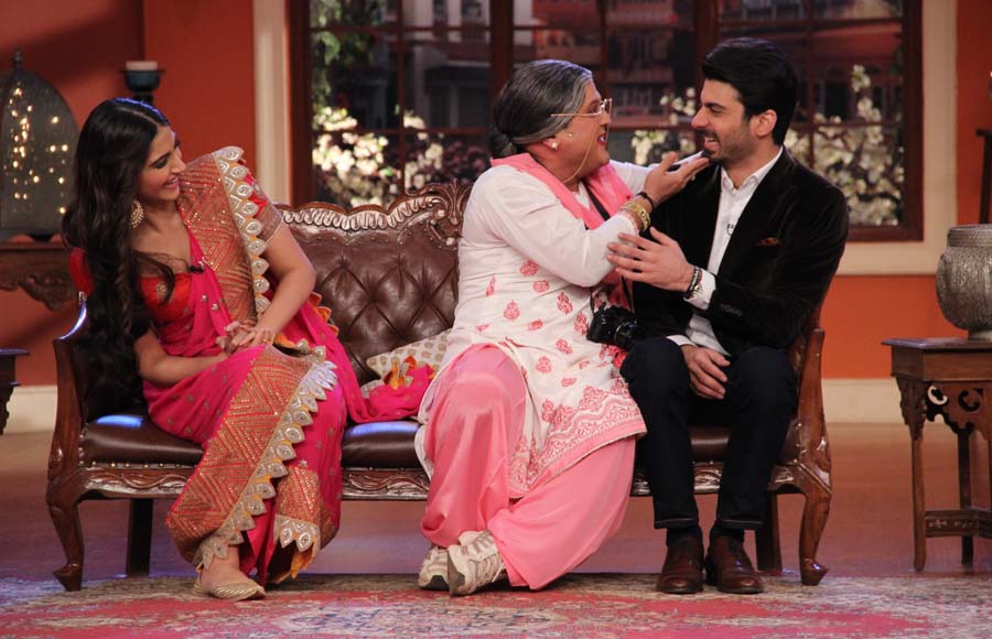 Ali Asgar, Sonam Kapoor and Fawad Khan 