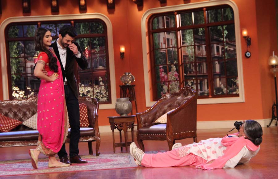 Ali Asgar, Sonam Kapoor and Fawad Khan 