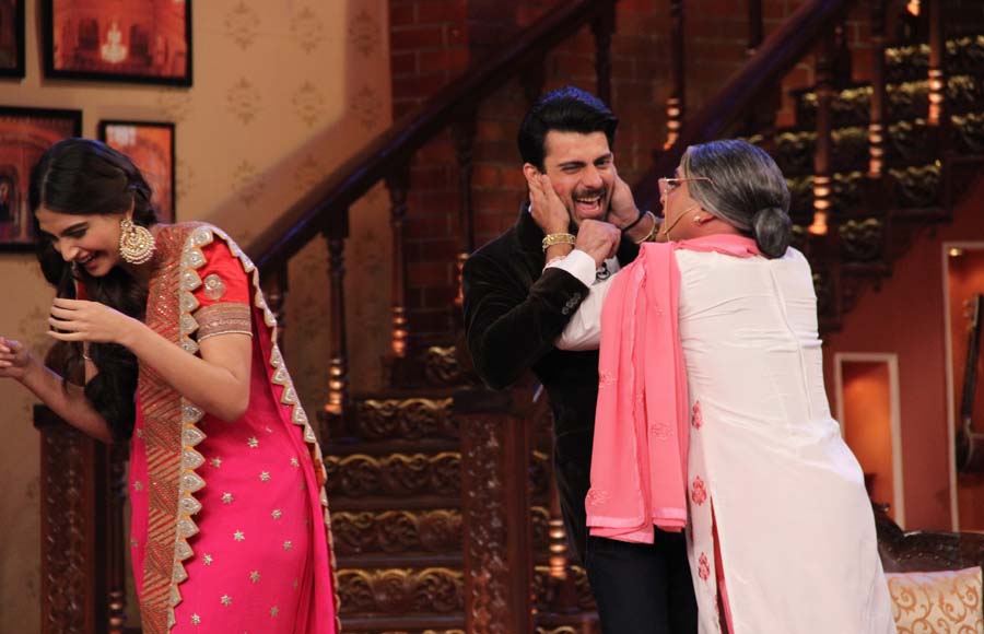 Kapil Sharma, Ali Asgar, Sonam Kapoor and Fawad Khan 