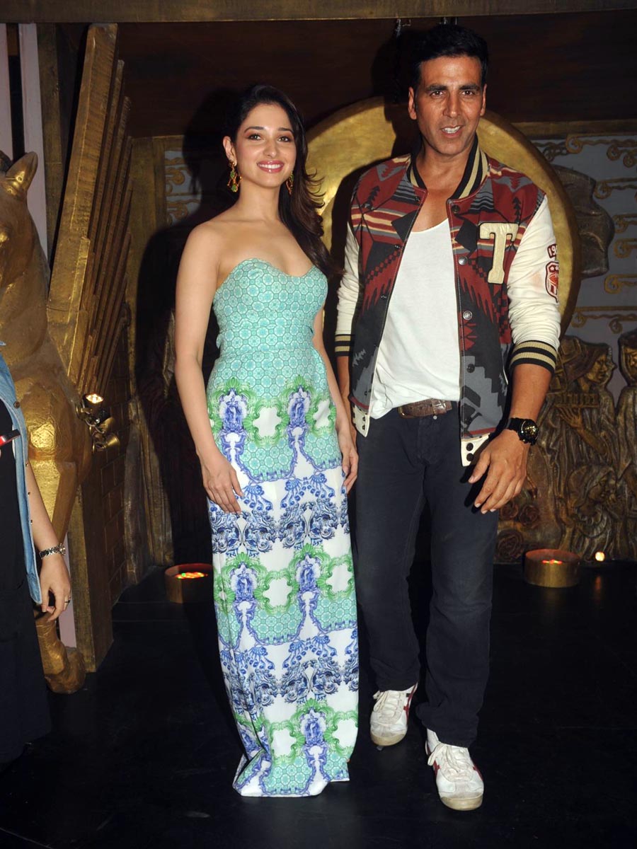 Akshay Kumar and Tamannaah Bhatia