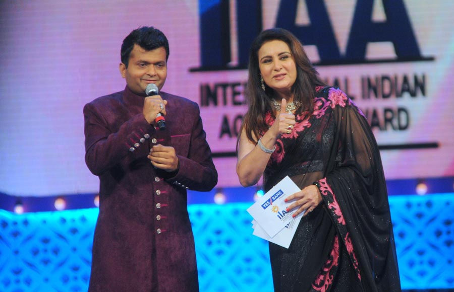 Aneel Murarka with Poonam Dhillon