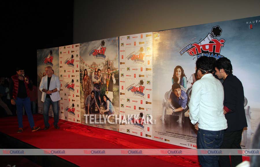 Trailer launch of 'Ekkees Toppon Ki Salaami'