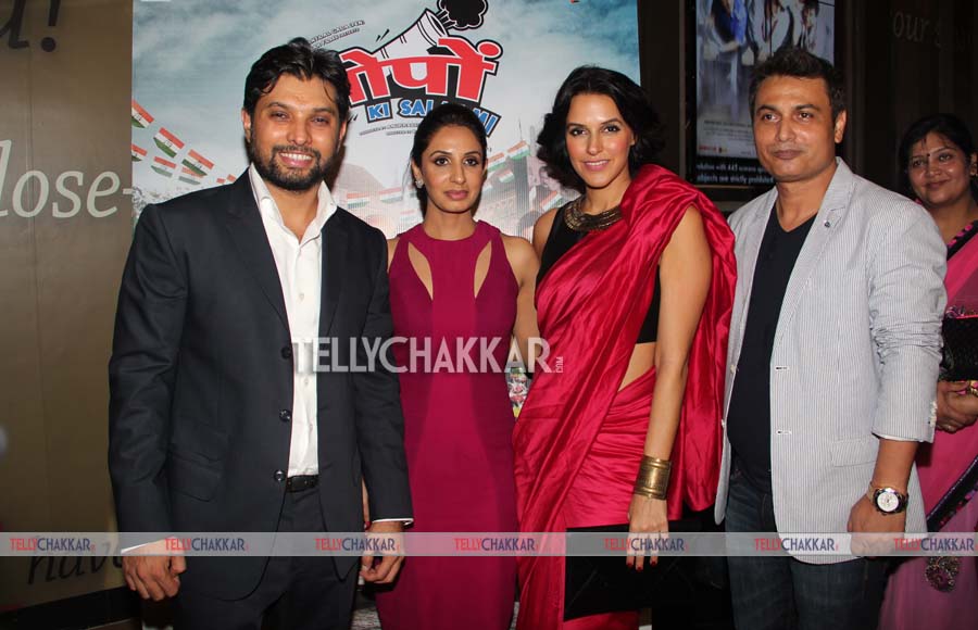 Trailer launch of 'Ekkees Toppon Ki Salaami'