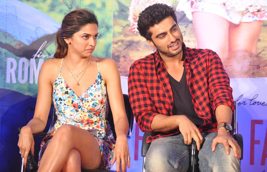 Arjun Kapoor and Deepika Padukone