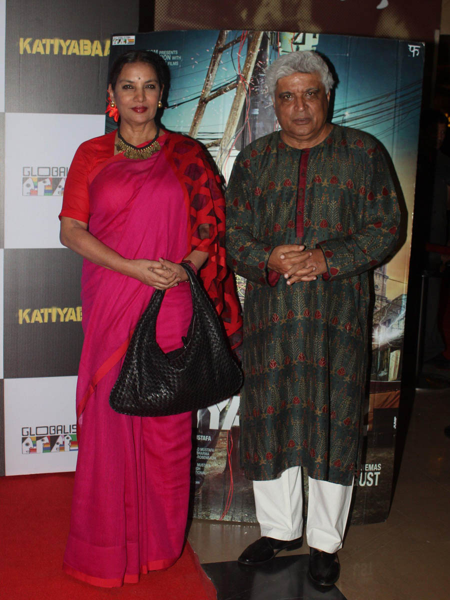 Shabana Azmi and Javed Akhtar