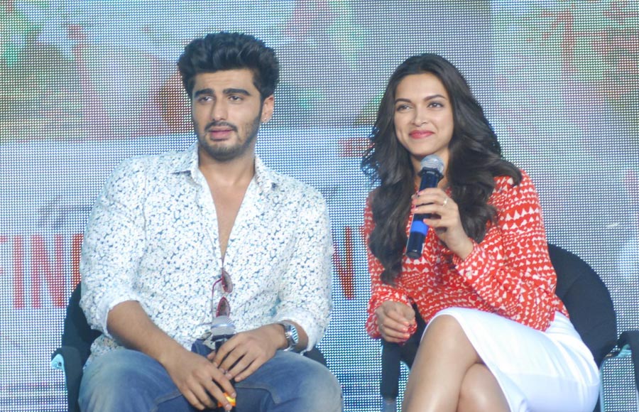 Arjun Kapoor and Deepika Padukone